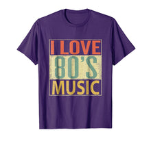 Load image into Gallery viewer, 80's Music Shirt. Fun I Love 80s Music T-Shirt Vintage Retro