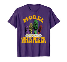 Load image into Gallery viewer, Morel Mushroom Shirt | Funny Retro Vintage MOREL WHISPERER T-Shirt