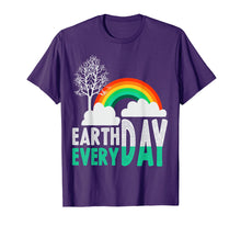 Load image into Gallery viewer, Earth Day Everyday Rainbow Tree T Shirt