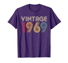 Load image into Gallery viewer, 50th Birthday Gift Vintage 1969 Classic Men Women Mom Dad T-Shirt