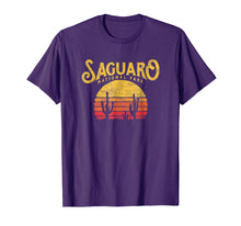 Load image into Gallery viewer, Vintage Saguaro National Park T-Shirt - Retro Cactus & Sun