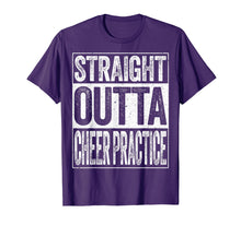 Load image into Gallery viewer, Straight Outta Cheer Practice T-Shirt Cheerleading Gift