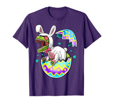 Load image into Gallery viewer, Happy Easter T Rex Dinosaur Easter Bunny Egg Shirt Kids Gift