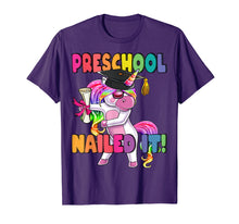 Load image into Gallery viewer, Preschool Nailed It Flossing Unicorn Graduation Shirt Gift