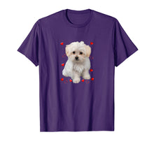 Load image into Gallery viewer, Maltese Dog Lover T-Shirts Dogs Puppies Owners Gift
