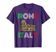 Load image into Gallery viewer, Rome Colosseum Italy Souvenir T-Shirt | Tourist Flag Tee