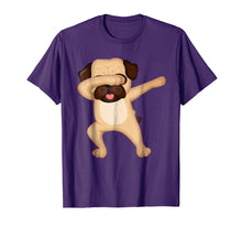 Load image into Gallery viewer, Dabbing Pug Shirt - Funny Cute Pug Dab Tshirt Gift