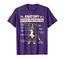 Load image into Gallery viewer, The anatomy of a Bernese Mountain Dog shirt