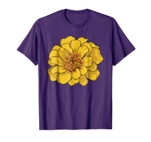 Load image into Gallery viewer, Yellow Marigold Flower T-Shirt