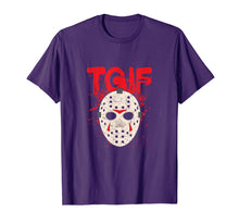 Load image into Gallery viewer, TGIF Thank God It's Friday Halloween Scary Movie Shirt