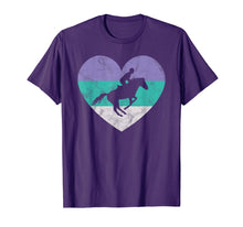 Load image into Gallery viewer, Show Jumping Horse Gift Shirt For Women & Girls Retro Cute