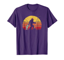 Load image into Gallery viewer, Bass Fishing Funny Bigfoot in Trucker Hat Retro T-Shirt