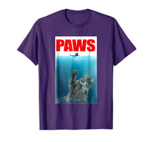 Load image into Gallery viewer, Paws Cat and Mouse T-Shirt Cute Funny Cat Lover