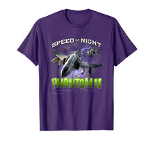 Load image into Gallery viewer, Aviation Tees: F-4 Phantom II Speed of Night Shirt