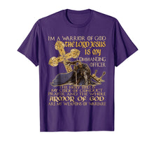 Load image into Gallery viewer, I'm The Warrior Of God Man Woman Christian T-Shirt