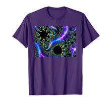 Load image into Gallery viewer, Math Geek Fractal Light Shirt, Geometric Fractal