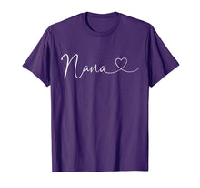 Load image into Gallery viewer, Nana Birthday Christmas Grandma Women Gift From Grandkids T-Shirt-398325