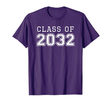 Load image into Gallery viewer, Class of 2032 T-Shirt First Day of School Grow With Me Shirt