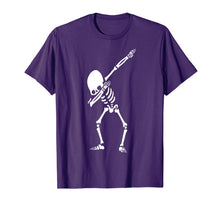 Load image into Gallery viewer, Funny dabbing skeleton Halloween costume gift T-Shirt