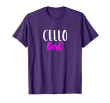 Load image into Gallery viewer, Cello Girl Women Funny Player Cute Gift T-Shirt-3152836