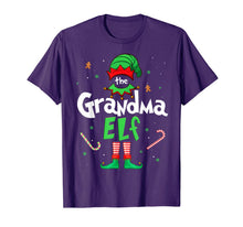 Load image into Gallery viewer, I'm The Grandma Elf Christmas Gift Idea Xmas Family T-Shirt