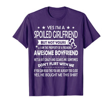 Load image into Gallery viewer, Yes I'm A Spoiled Girlfriend But Not Yours T Shirt For Women-307047