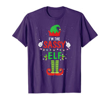 Load image into Gallery viewer, I'm The Sassy Elf Matching Family Group Christmas T-Shirt