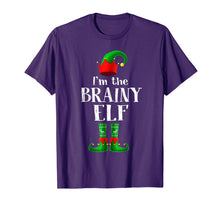 Load image into Gallery viewer, I'm The Brainy Elf Matching Family Pajama Christmas Gift T-Shirt