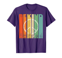 Load image into Gallery viewer, Be Kind Daisy Peace Sign Vintage Retro I Choose Kindness T-Shirt-319235