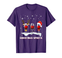 Load image into Gallery viewer, Christmas Spirits Wine Bubbly Martinis T Shirt Funny T-Shirt