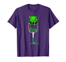 Load image into Gallery viewer, Happy St Patrick's Day Shamrock Wine Glass Costume Men Women T-Shirt-830083