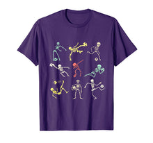 Load image into Gallery viewer, Halloween Skeleton Playing Soccer Ball Funny Gift Soccer T-Shirt
