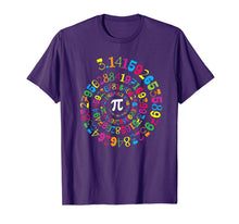 Load image into Gallery viewer, Pi Spiral Novelty Math Geek 3.14 Pi Day T-Shirt-323842