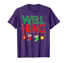 Load image into Gallery viewer, Well Hung Christmas Stocking - Offensive Inappropriate Gift T-Shirt