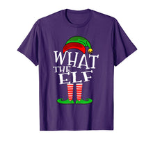 Load image into Gallery viewer, What the Elf Matching Family Pajama top Christmas Gift T-Shirt