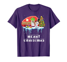 Load image into Gallery viewer, Happy Camper Christmas Shirt Funny Camping Christmas Pajamas T-Shirt
