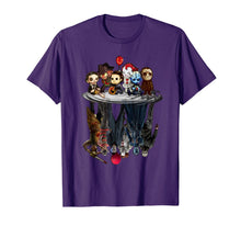 Load image into Gallery viewer, Horror Character Creepy Cute Halloween Shirt Gift T-Shirt T-Shirt