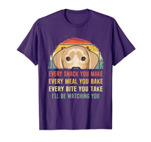 Load image into Gallery viewer, Labrador Every Snack You Make Every Meal You Bake T-Shirt