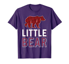 Load image into Gallery viewer, Little Bear Kid Red Buffalo Plaid Matching Family Christmas T-Shirt