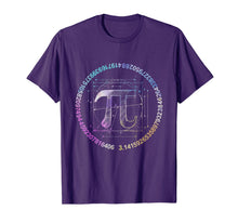 Load image into Gallery viewer, Pi novelty circle watercolor shirt for Pi Day T-Shirt-428799