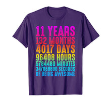 Load image into Gallery viewer, 11 Years Old 11th Birthday Retro Vintage Boys Girls T-Shirt