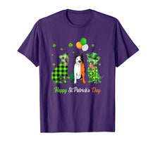 Load image into Gallery viewer, Irish Flag Three Pitbull Dogs Happy St. Patrick's Day Gift T-Shirt-525159