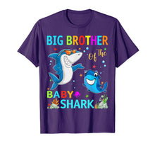 Load image into Gallery viewer, Big Brother Of The Baby Shark Birthday Big Brother Shark T-Shirt-217268