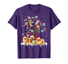 Load image into Gallery viewer, Pomeranian Christmas Tree Ornament Funny Christmas Gifts T-Shirt