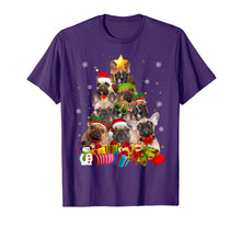 Load image into Gallery viewer, Funny French Bulldog Christmas Tree Gifts Xmas T-Shirt