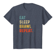 Load image into Gallery viewer, Eat Sleep Brawl Repeat Gamer T-Shirt-260793