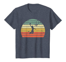 Load image into Gallery viewer, Vintage Retro Basketball Dunk Shirt Sunset Colorful T-Shirt