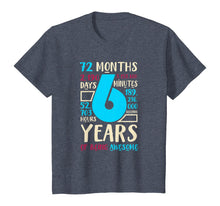 Load image into Gallery viewer, 6th Birthday Gift Son Daughter Age Six 6 Year Old Boys Girls T-Shirt