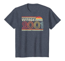 Load image into Gallery viewer, 18th Birthday Gift T Shirt. Classic, Vintage 2001 Shirt.
