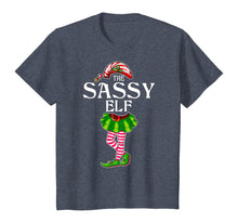 Load image into Gallery viewer, The Sassy Elf Christmas Matching Family Group T-Shirt